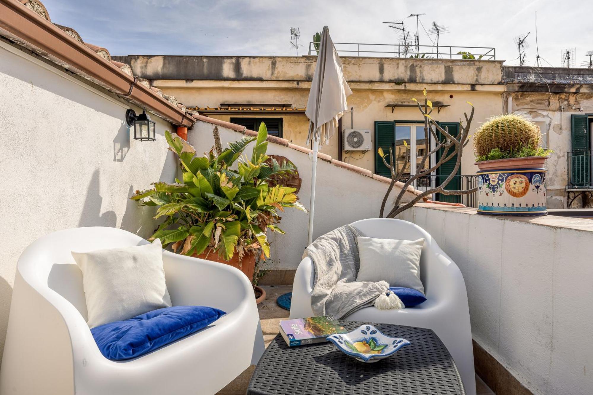Sofia'S Apt Loft Incantevole Con Terrazza Privata Palermo Exterior foto