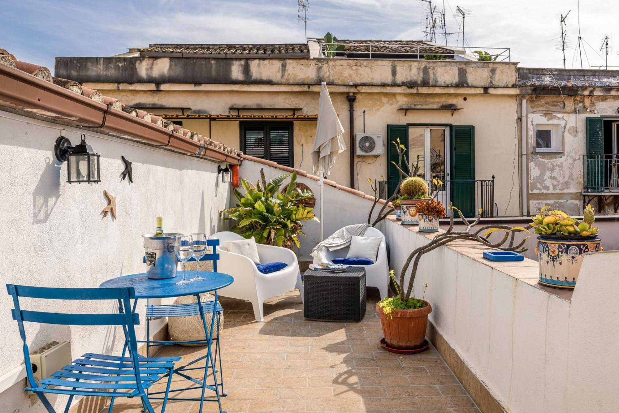 Sofia'S Apt Loft Incantevole Con Terrazza Privata Palermo Exterior foto